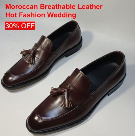 CLEARANCE SALE !!LoafersNew arrival pure leather business Dress Shoes Official Shoes Men pure Leather Shoes Breathable Dress Shoes Pointed Toe Formal Shoes Hot Fashion ( slight variations may occur)