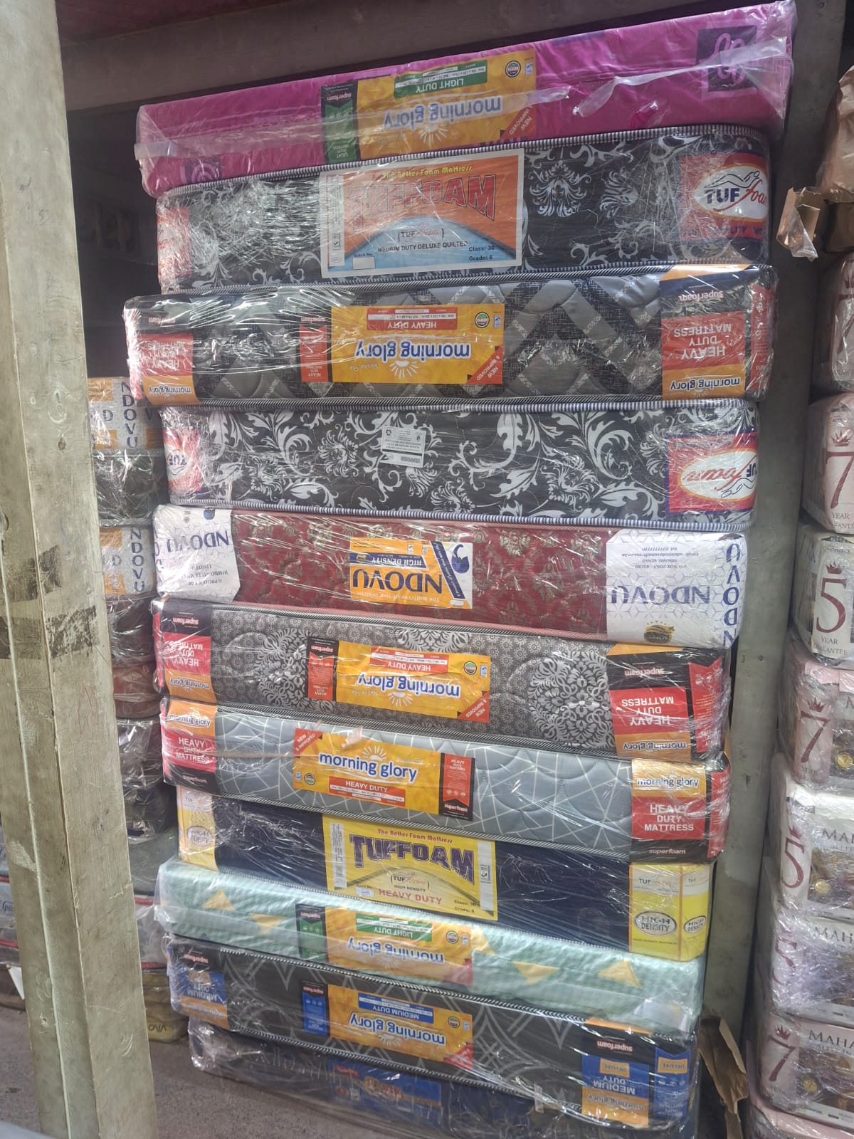 Quilted Mattress,  10 inches quilted mattress , Dual sided, High Density, Durable, Comfy, Quality American Knitted Fabric
