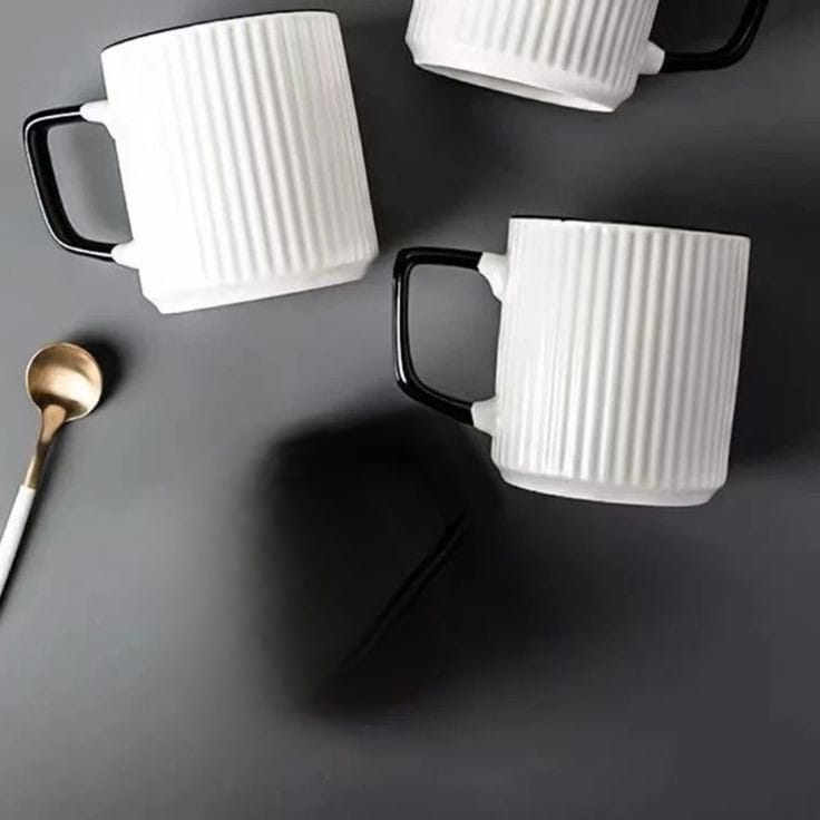 *DISCOUNTED PRICE ‼️‼️‼️Restocked Japanese EXCELLENT Ceramic Mugs* 
▪️ *Capacity:* 400ml 
▪️ *Material:* ceramic 
 *▪️Contains:* 6 cups
▪️ *