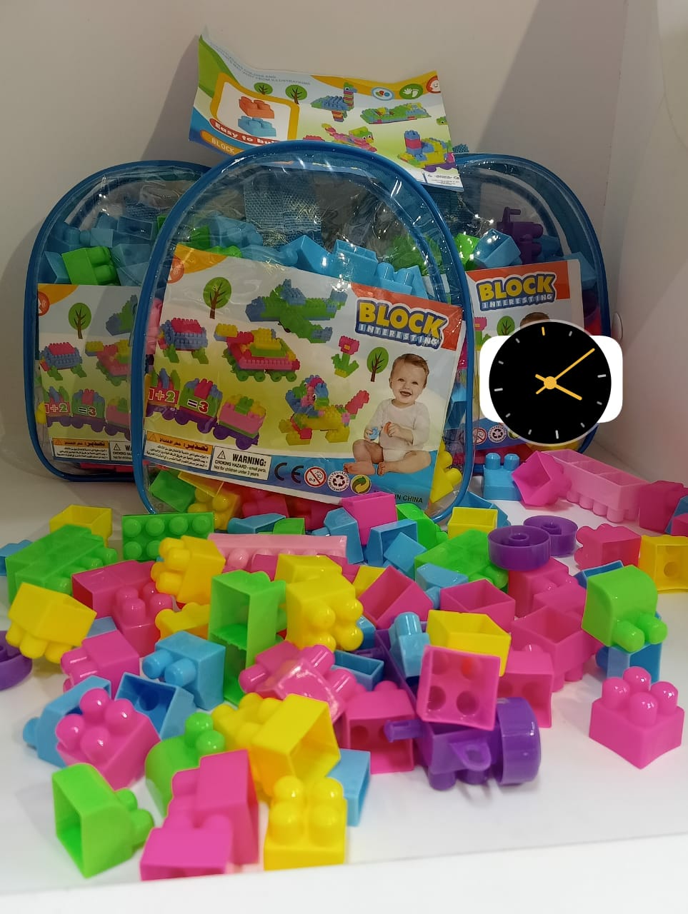Building Construction Block Toys &amp; GamesBuilding blocks can be interlocked into different 3D shapes, which can develop your darling's concentration during amusement. Also, the interlock between di