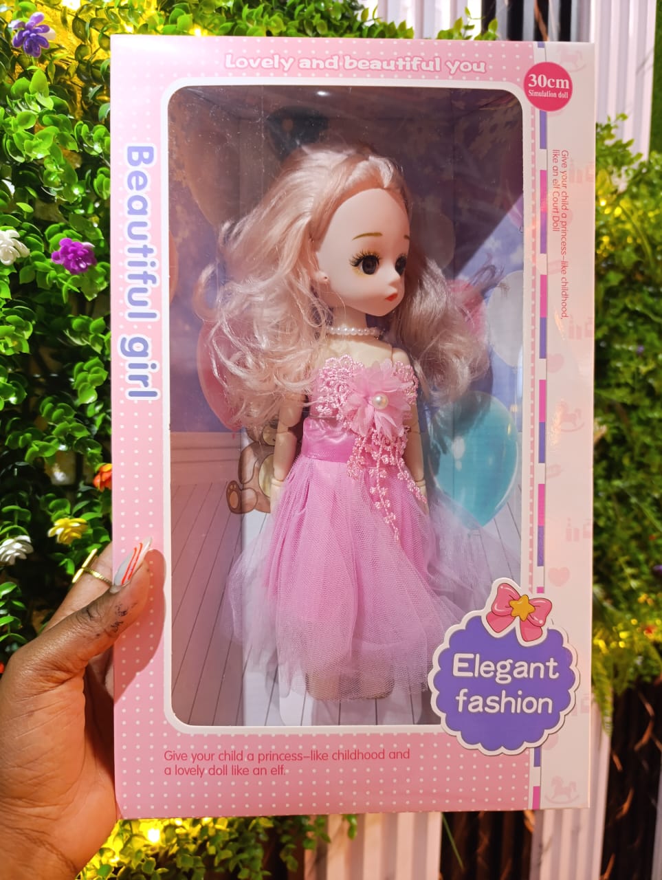 🌸✨ 30cm Barbie Doll – Endless Style & Fun! ✨🌸

💖 Stunning 30cm Barbie doll with fabulous hair & trendy outfit
💖 Perfect for imaginative play, gifting, or collecting
💖 Durable, high-quality design