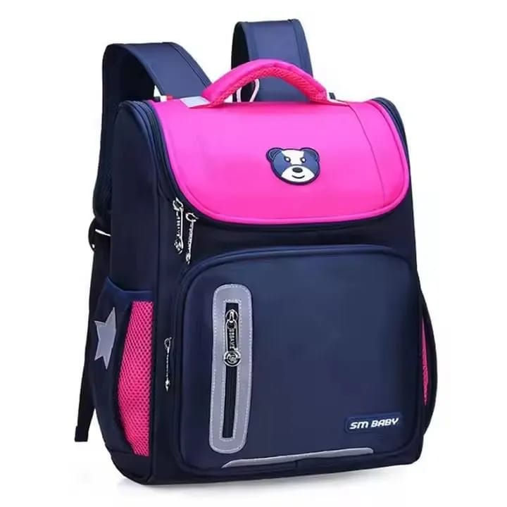 OFFER! PREMIUM SM Baby School Bag Children's School Bag First Space Backpack for Primary School Boys and Girls Waterproof Back to School Bags Multicolor- Small (Playschool- grade 4
