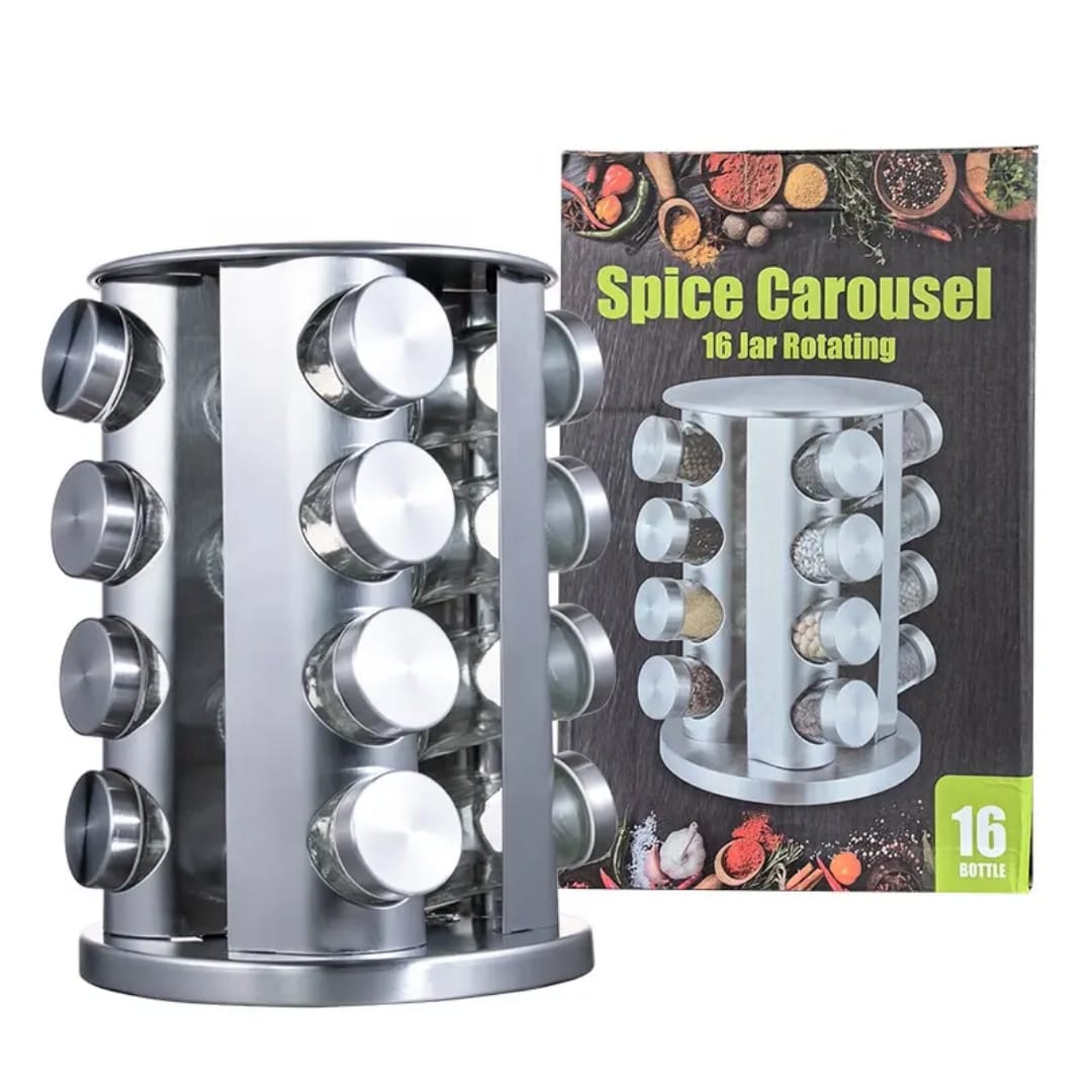 🌶🌶SPICY TAKE, TASTY DELICACY 🫑🌶Stainless steel glass seasoning spice  jar set.It’s rust-resistant and can be easily cleaned with a damp cloth. Easy to use clean and maintain