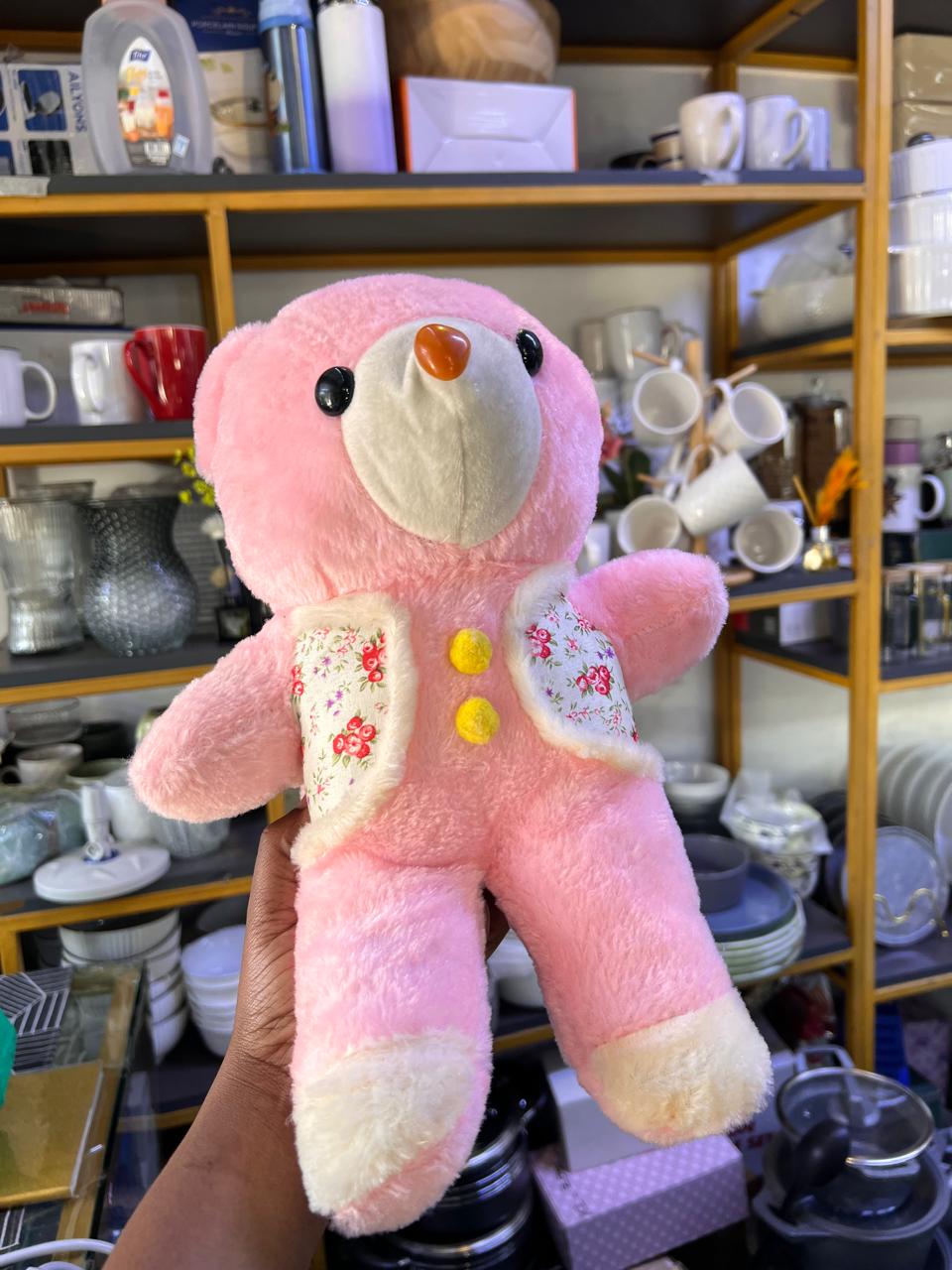 🎀 Hot Deal! Pink Teddy Bear — Cute, Fluffy & Perfect for Gifting Adorable pink teddy bear plush toy — soft, fluffy, and perfect for cuddles or gifting. Great for kids, birthdays, or as cute room déco