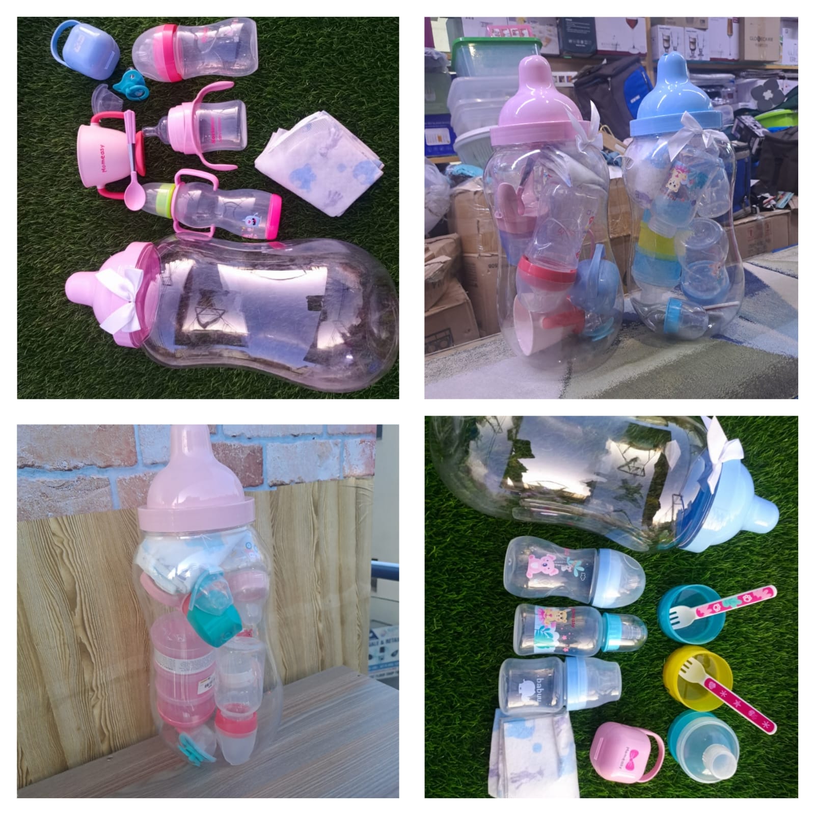 💖 Baby Care Set! Newborn Bottle Bank — Safe, Durable & Adorable Stylish newborn baby bottle bank — complete feeding set for newborns. Safe, durable, and easy to clean. Perfect for baby essentials or