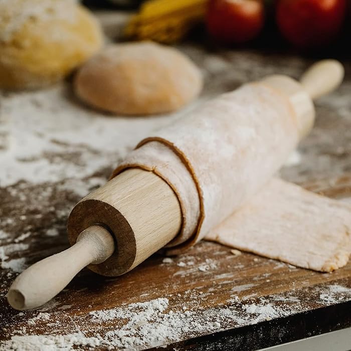 🫓 New In: Big Size Chapati Roller — Heavy-Duty Rolling Pin | Smooth Finish Big-size chapati roller — durable, smooth, and easy to handle. Perfect for rolling chapati, dough, and pastries. A must-have