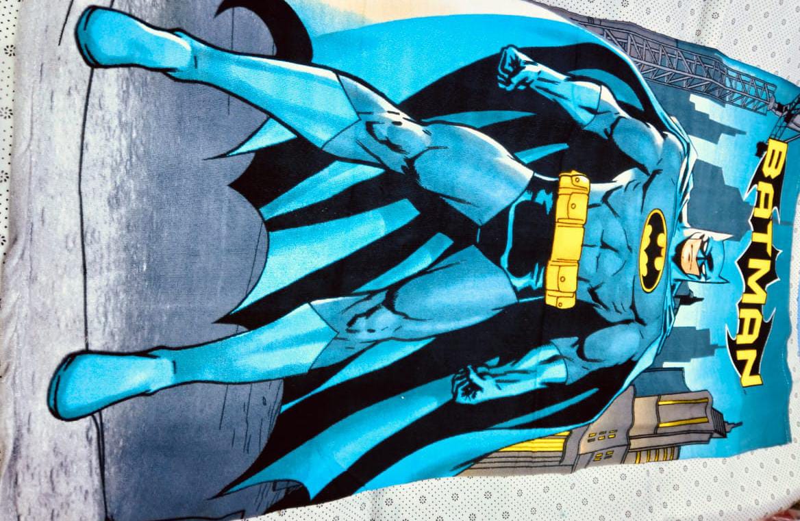 🧸 Cartoon Themed Kids Bath Towel — Soft, Absorbent & Adorable | Size 70×140cm