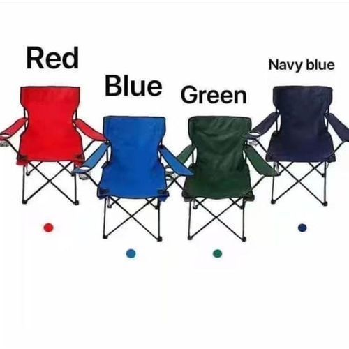 CRAZY OFFERS !!Foldable Waterproof Canvas Camping Chair with Strong Metallic Frame – Portable, Heavy-Duty Outdoor Seat for Hiking, Fishing & Travel.Lightweight construction for effortless portability