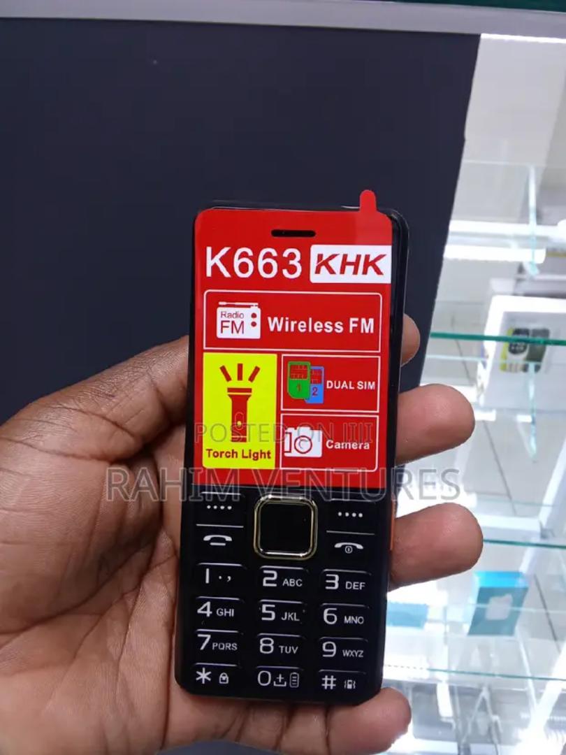 KHK 663 dual SIM FM Radio wireless phone