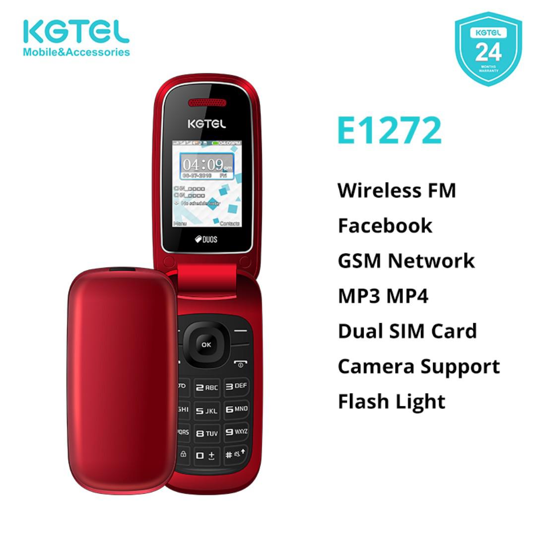 KGTEL E1272 dual SIM card Facebook camera FM Radio wireless