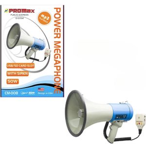 Powerful Handheld Megaphone with Microphone – Clear & Loud Public Address System! 🎤🔊
