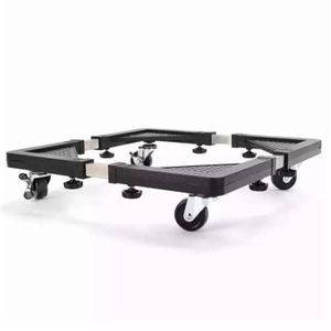 : 💪 Heavy-Duty movable Adjustable fridge base Appliance Stand with Wheels