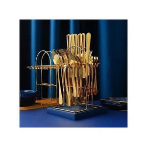 24-Piece Stainless Steel Cutlery Set – Elegance & Durability for Every Meal! Upgrade Your Dining Experience with a Stylish & Durable Cutlery Set!