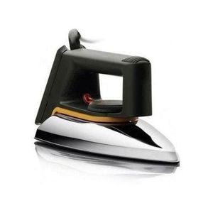 Powerful Heavy-Duty Dry Iron – Fast & Efficient Non-Stick Soleplate for Crisp, Wrinkle-Free Clothes