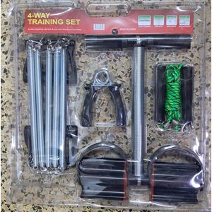 4-in-1 Home Gym & Tummy Trimmer Set – Full-Body Workout, Core Toner, Portable Fitness Kit for Kenyan Homes!