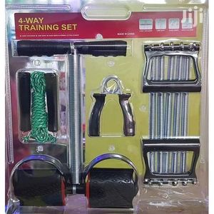 4-in-1 Home Gym & Tummy Trimmer Set – Full-Body Workout, Core Toner, Portable Fitness Kit for Kenyan Homes!