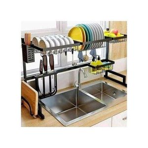 Over-the-Sink Dish Drying Rack – Space-Saving Kitchen Organizer