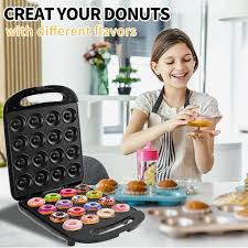 SOKANY Mini Donut Maker – 12-Slot Electric Baking Machine
