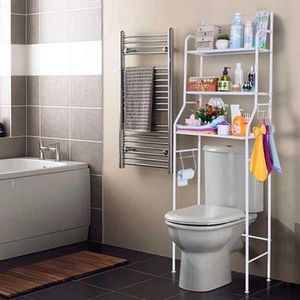 Over-The-Toilet Storage Rack – Stainless Steel | Space-Saving Bathroom Organizer