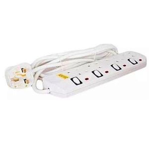 JSB 4-Way Extension Cable – Reliable Multi-Socket Power Strip