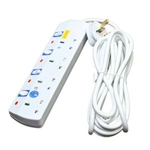 JSB 4-Way Extension Cable – Reliable Multi-Socket Power Strip
