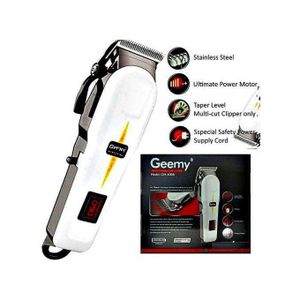 Geemy Hair & Beard Trimmer – Cordless Rechargeable Hair Cutting Machine for Men (With Indicator)