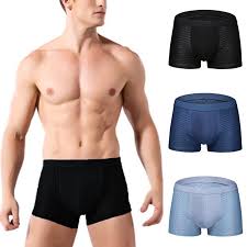 6 PACK Men’s Premium Cotton Boxer Briefs – Ultra-Soft, Breathable, and Stretchy Underwear for Maximum Comfort & Support