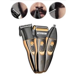 Geemy Professional Barbering Hair Shaving Machine – Kinyozi Combo + FREE 3-in-1 Rechargeable Shaver & 4-Way Power Extension!