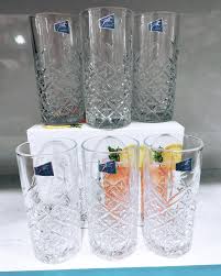 6 PCS 380ML Heat-Resistant Long Tumbler Glass – Sleek, Durable, and Perfect for Hot & Cold Drinks at Home or On-the-Go