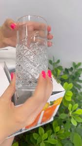6 PCS 380ML Heat-Resistant Long Tumbler Glass – Sleek, Durable, and Perfect for Hot & Cold Drinks at Home or On-the-Go