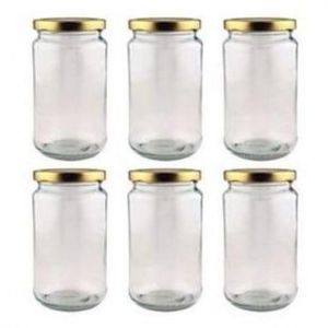 5pcs 160ml  Milly Premium Glass Jar – Airtight Storage for Spices, Snacks, Tea & More | Elegant, Durable & Kitchen-Ready!