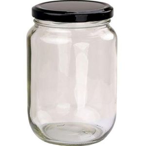 5 pcs,  1000ml  Milly Premium Glass Jar – Airtight Storage for Spices, Snacks, Tea & More | Elegant, Durable & Kitchen-Ready!
