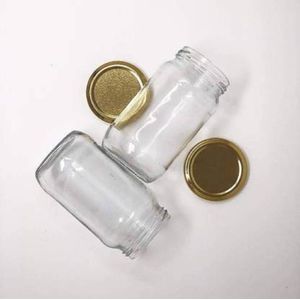 5pcs, 200g Airtight Glass Pickle Jar – Premium Quality Storage for Spices, Sauces, Jams, Chutneys & DIY Gifts | Leak-Proof & Elegant