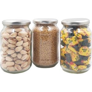 5pcs, 200g Airtight Glass Pickle Jar – Premium Quality Storage for Spices, Sauces, Jams, Chutneys & DIY Gifts | Leak-Proof & Elegant