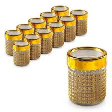 Gold Stainless Steel Sugar Dish with Lid – Elegant & Durable Sugar Bowl for Tea, Coffee, and Kitchen Storage – Rust-Resistant, Stylish Tabletop Accessory for Home or Hotel
