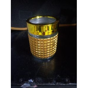 Gold Stainless Steel Sugar Dish with Lid – Elegant & Durable Sugar Bowl for Tea, Coffee, and Kitchen Storage – Rust-Resistant, Stylish Tabletop Accessory for Home or Hotel