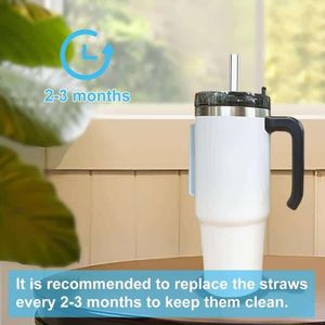 Stainless Steel Vacuum Double Wall Thermal Cup with Handle, Lid & Straw – Iced Coffee Mug – Leakproof, Insulated, Reusable Travel Tumbler for Hot & Cold Drinks