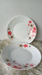 Set of 6pcs Elegant Round Ceramic Dinner Serving Plates – Premium 10.5” White Porcelain Plates – Durable, Stylish Tableware for Home, Restaurant & Hotel – Microwave & Dishwasher Safe