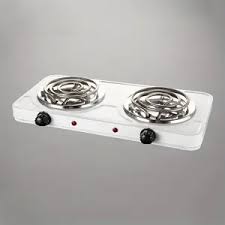 Double Coil Electric Cooker – High-Efficiency Dual Coil Hot Plate Stove | Portable Tabletop Cooktop for Home, Hostel, Office, Camping | Fast Heating & Energy-Saving Electric Burner