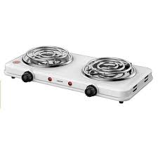 Double Coil Electric Cooker – High-Efficiency Dual Coil Hot Plate Stove | Portable Tabletop Cooktop for Home, Hostel, Office, Camping | Fast Heating & Energy-Saving Electric Burner