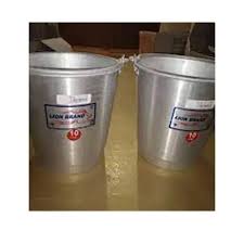 Heavy-Duty 10 Litres Aluminium Milking Bucket – Rustproof, Durable, Easy to Clean – Ideal for Dairy Farms, Milk Collection & Storage