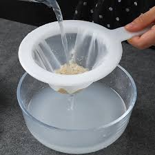 Durable Kitchen Nylon Mesh Strainer & Milk Sieve – Fine Food Filter for Tea, Juice, Smoothies, Porridge & Milk – Heat Resistant & Easy to Clean