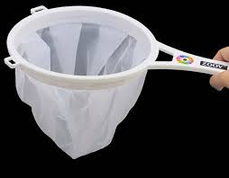 Durable Kitchen Nylon Mesh Strainer & Milk Sieve – Fine Food Filter for Tea, Juice, Smoothies, Porridge & Milk – Heat Resistant & Easy to Clean