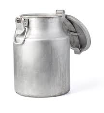 10L Aluminium Milk Container  – Rustproof Dairy Storage with Fine Milk Sieve for Smooth Pouring, Filtering & Home/Farm Use