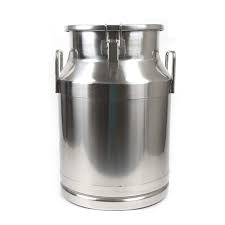 10L Aluminium Milk Container  – Rustproof Dairy Storage with Fine Milk Sieve for Smooth Pouring, Filtering & Home/Farm Use