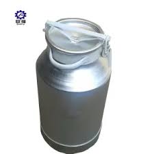 20Litres Heavy-Duty Aluminium Milk Container – Leak-Proof, Rust-Resistant, Easy to Clean Milk Can for Daily Use, Dairy, Farm & Household Storage