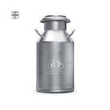 20Litres Heavy-Duty Aluminium Milk Container – Leak-Proof, Rust-Resistant, Easy to Clean Milk Can for Daily Use, Dairy, Farm & Household Storage