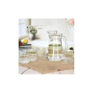 Premium 1.8L Glass Water Jug with Lid – Elegant, Durable, and Perfect for Home or Office Use. Crystal Clear Design, Heat-Resistant, and Easy to Pour!