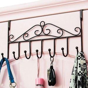 Sturdy Over the Door Hanger Rack – Space-Saving Heavy-Duty Hook Organizer for Coats, Towels, Bags | No Drilling, Easy Install | Perfect for Bedroom, Bathroom, Office