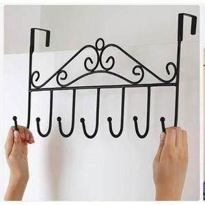 Sturdy Over the Door Hanger Rack – Space-Saving Heavy-Duty Hook Organizer for Coats, Towels, Bags | No Drilling, Easy Install | Perfect for Bedroom, Bathroom, Office